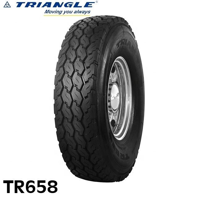 tyres triangle TR658 super single tire resistance to cuts heavy loading truck tire factory price 445/65r22.5