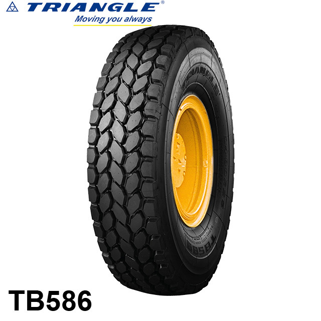 CHINA TOP TRIANGLE BRAND 14.00R25(385/95R25) TB586  used trucks tyres FACTORY DIRECTLY SALE MOBILE CRANE