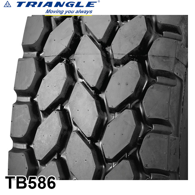 CHINA TOP TRIANGLE BRAND 14.00R25(385/95R25) TB586  used trucks tyres FACTORY DIRECTLY SALE MOBILE CRANE