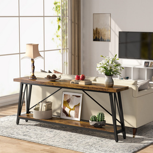 Tribesigns 70.9 Inches Extra Long Sofa Table Behind Couch, Modern TV Stand Entry Console Table