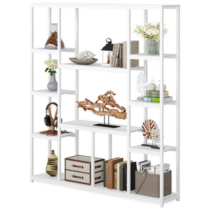 Tribesigns Bookcase, 12-Open Etagere Bookcase Display Rack Shelf