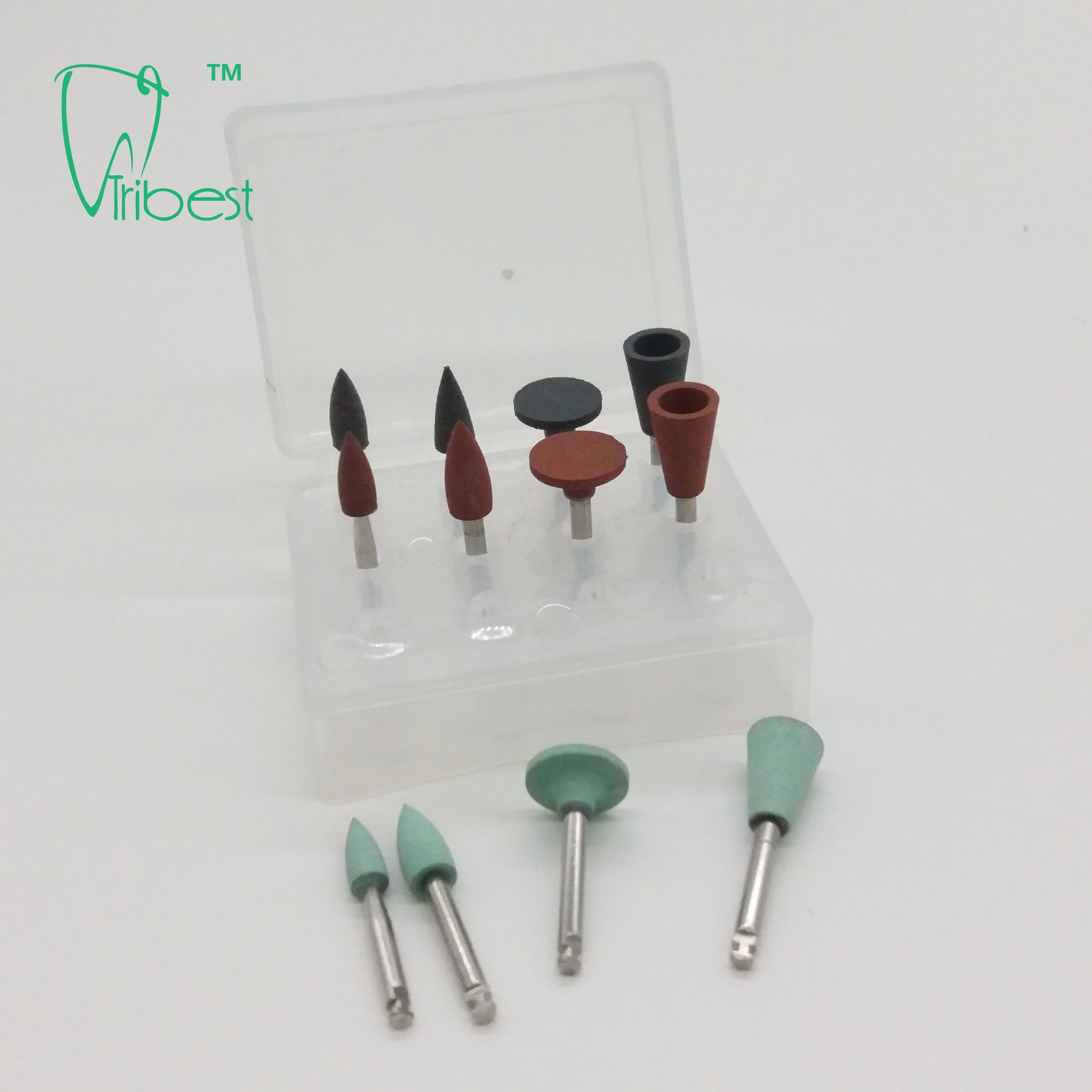 Tribest cheap porcelain denture composite dental polishing kit