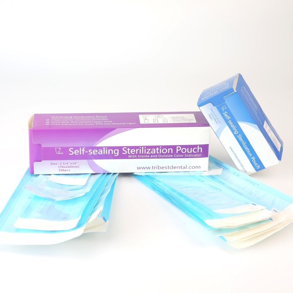 Dry Heat Sterilization Pouches Tyvek Sterilization Pouches Sterilization Pouches For Sale