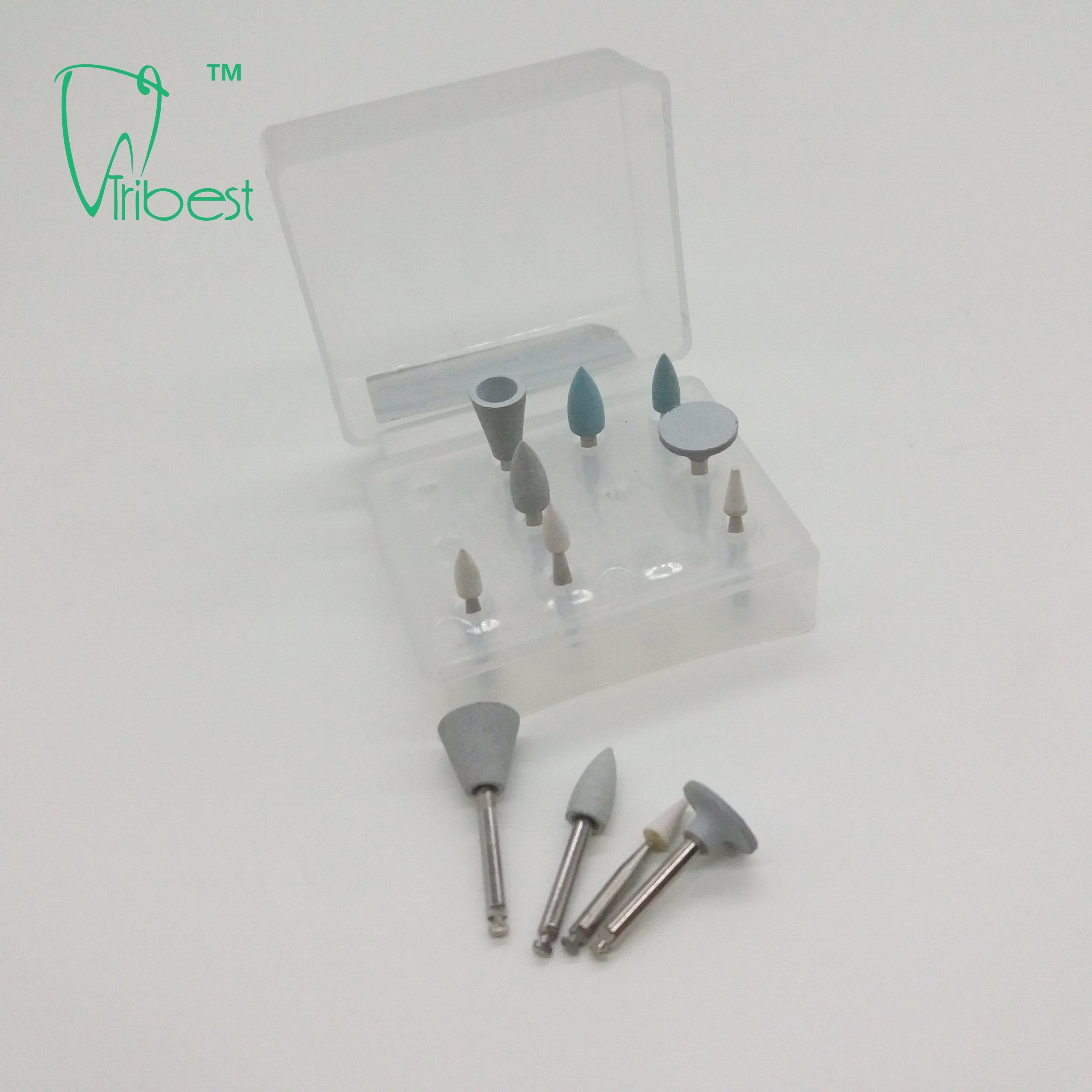 Tribest cheap porcelain denture composite dental polishing kit