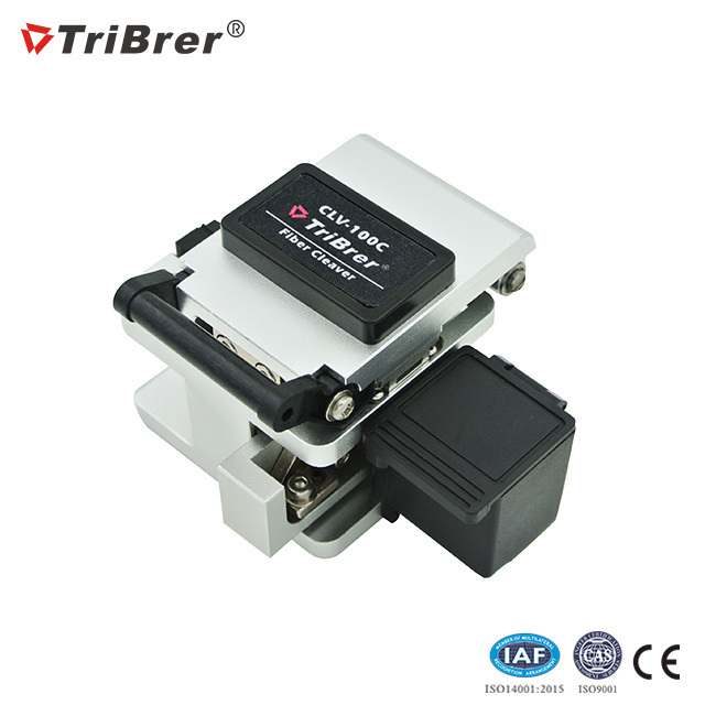 TriBrer Fiber Optic Cleaver Cutter CLV-100C Optical Fiber Cleaver