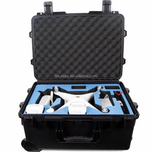 Tricases factory milita standard shockproof hard PP plastic professional dji pantom 4 case M2620