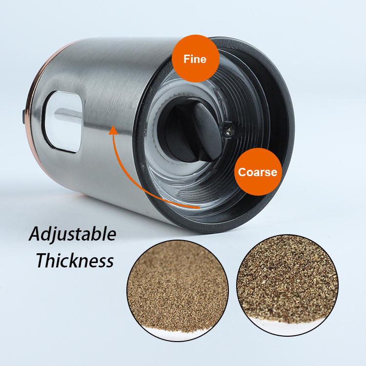 Top quality Metal mill price spice and herb grinder stainless steel salt pepper mills