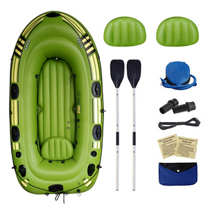 Inflatable River Rowing Boat set with oars for sale  Inflatable small boats for fishing