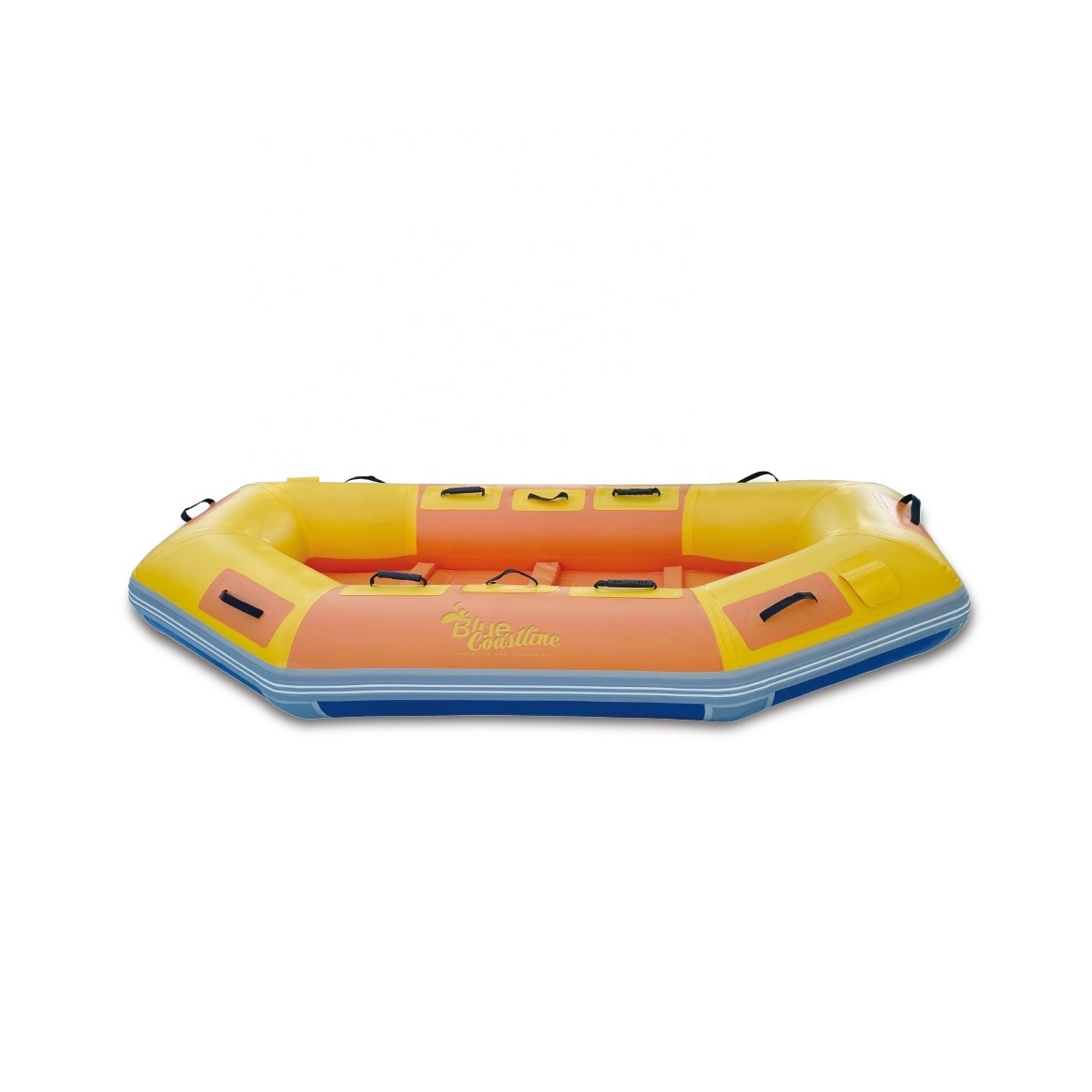 Wholesale Inflatable White Water Raft / Rafting Boat With Inflatable Floor