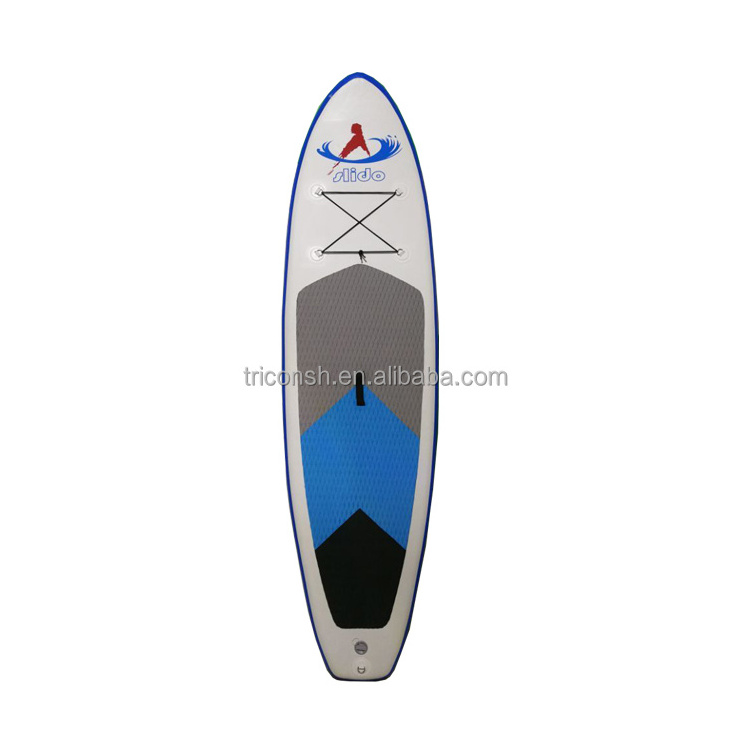 Wholesale OEM Design 12'6 Light Weight Inflatable Paddle Race SUP Boards For Water Surfing Sports