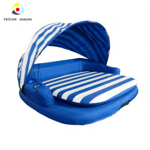 Inflatable Floating Island/hot Inflatable Water Raft Lounge/inflatable Water Floating Bed