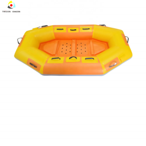 Inflatable Raft Set for Adults Inflatable Fishing Boat  Kayak River Raft  Self Bailing Raft