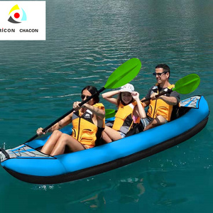 Inflatable Pedal Kayak Durable Nylon Hull PVC Carry Bag Air Mat Silk Screen Printing Electric Kayak Motor 12v Kayak 2 Person