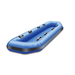 Professional Factory Outdoor Inflatable Rafts River Drift Boat With Inflatable Floor for sale