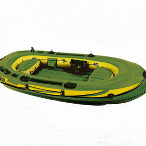 Water Sports Equipment Strong Fabric Material 2 Persons Inflatable Boat With Paddles For Cruising