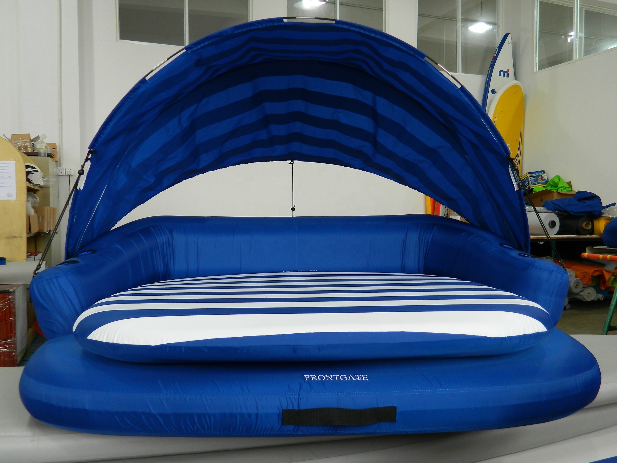 Inflatable Floating Island/hot Inflatable Water Raft Lounge/inflatable Water Floating Bed