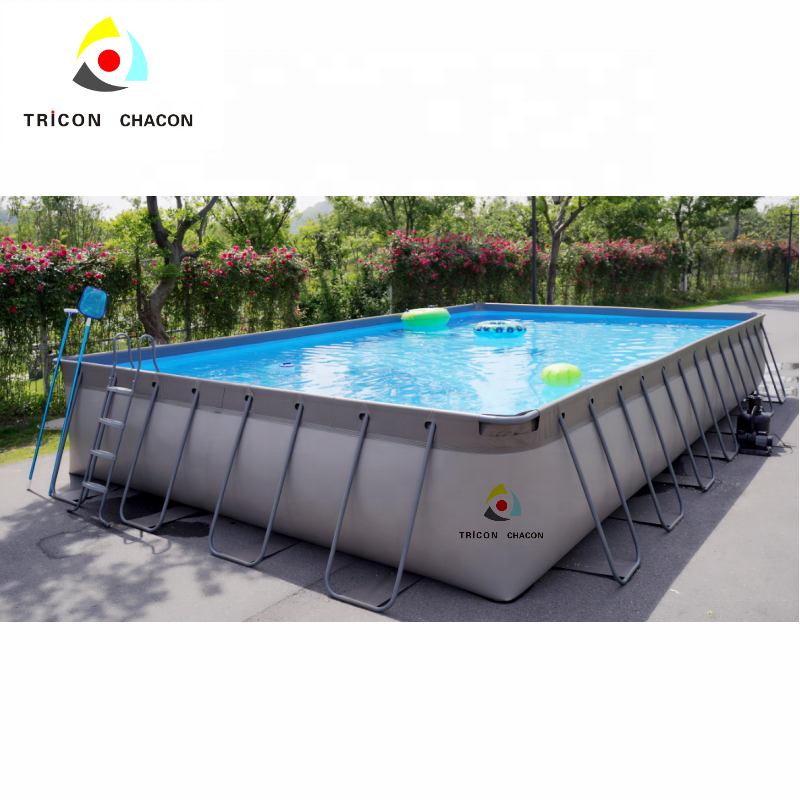 Wholesale Factory Price Personalized Durable Shanghai Factory 0.9mm PVC tarpaulin metal frame pool