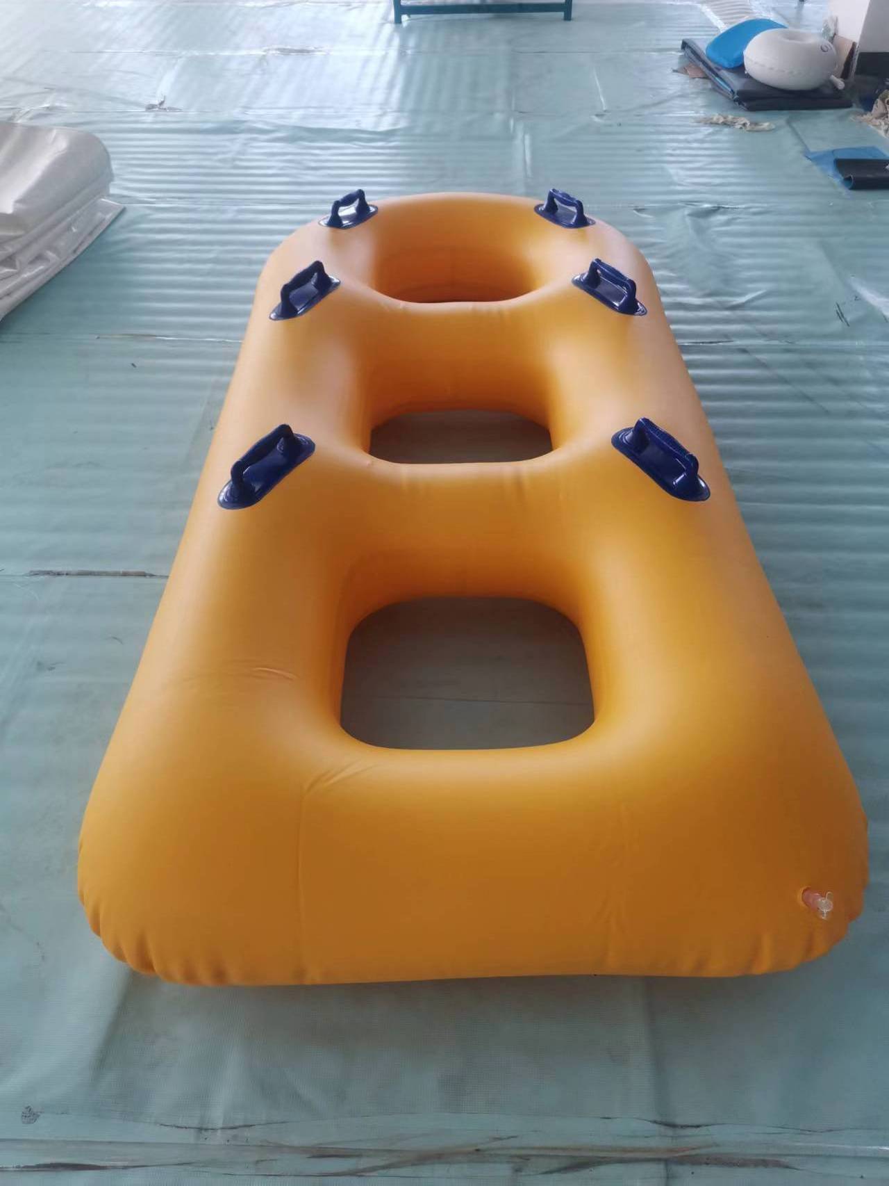 Heavy Duty 3 Person Lazy River Inflatable New Design   Float Water Slide Tube For Waterpark Equipment for sale