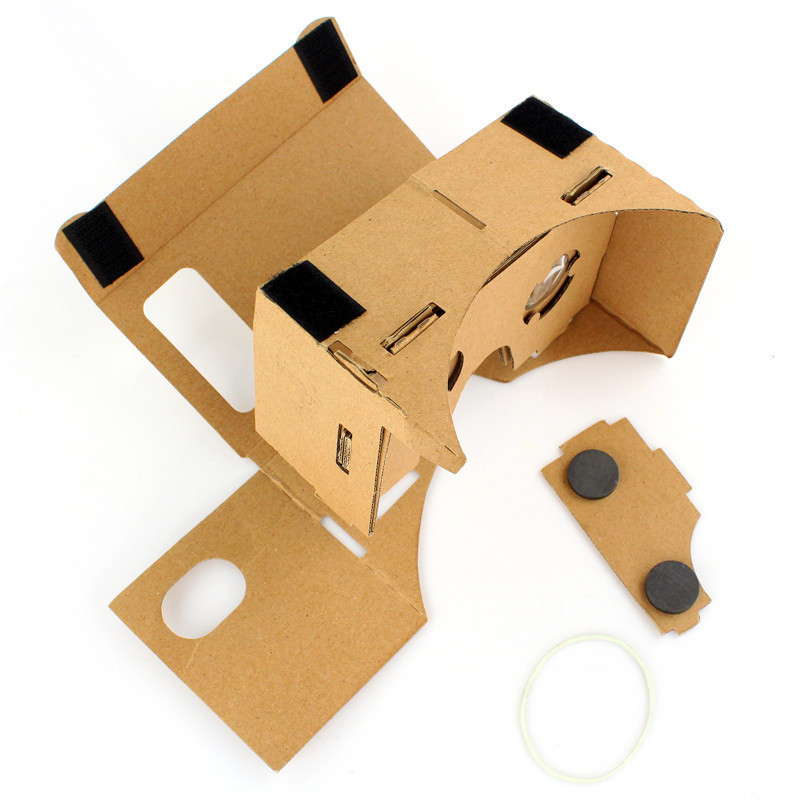 New Virtual reality 25mm lens cardboard 3D Glasses Glasses Type cardboard vr 3d glasses