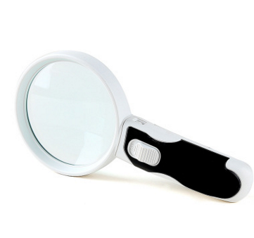 LED Illuminated Magnifier with Lights for Seniors Reading Magnifying Glass