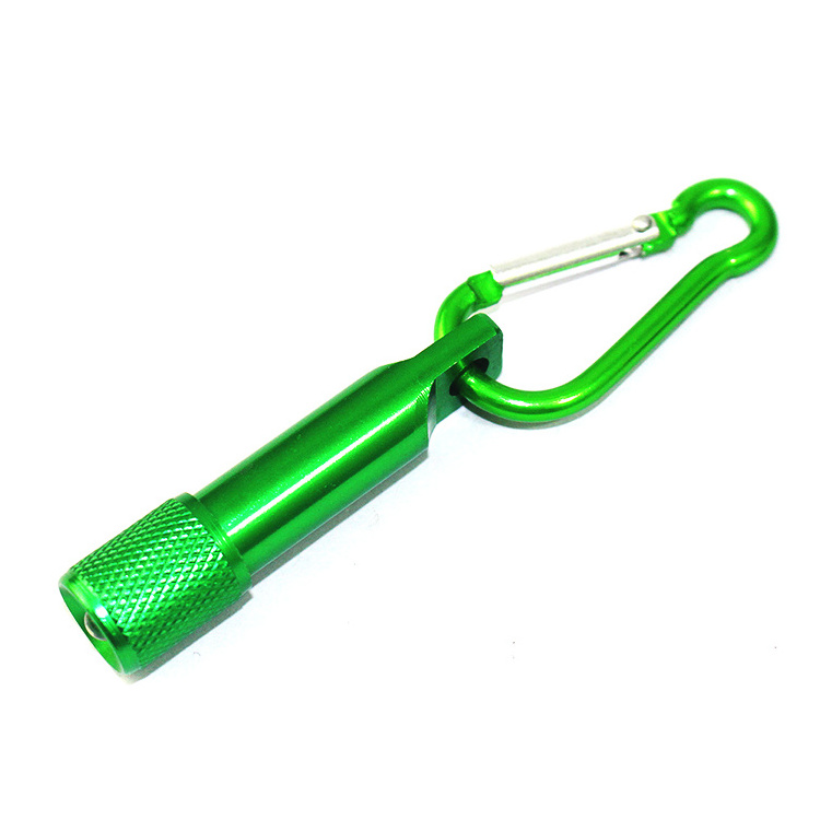 Multi-function Keychain Hang Buckle Flashlight Survival Tactical Led Light