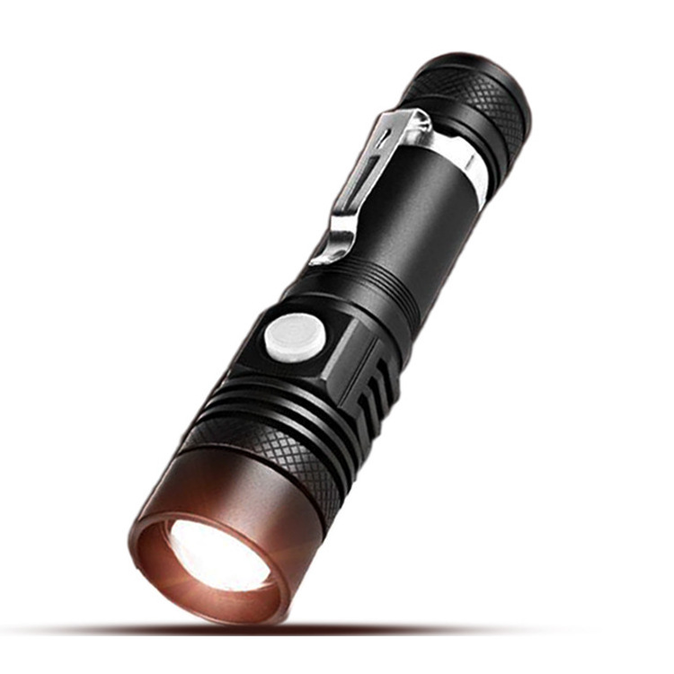 USB Rechargeable Tactical Flashlight  LED for Hiking Hunting Camping Emergency Outdoor Sport