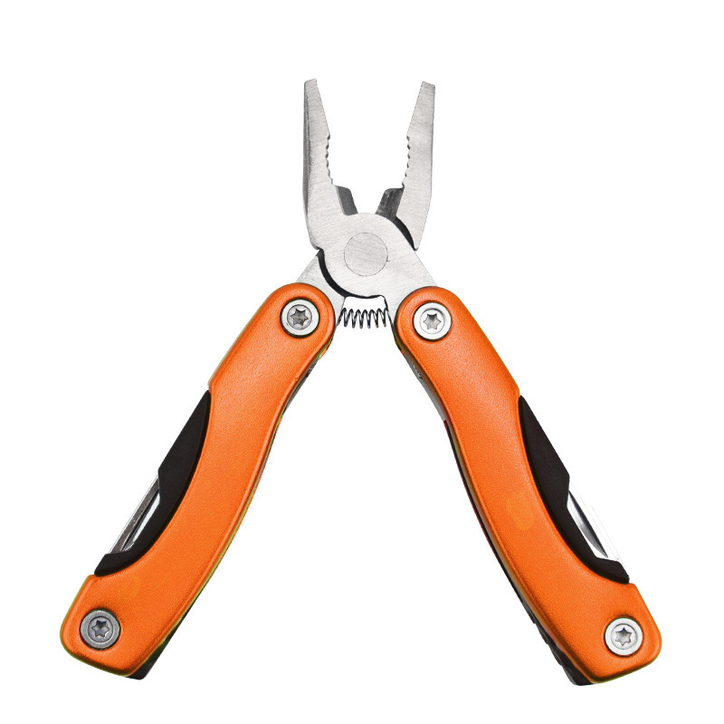 11 In 1 Hand Tool Sharp-nosed Peeling Pliers Outdoor Survival Special Tool Multi-function Wire Stripper Cutter Pliers