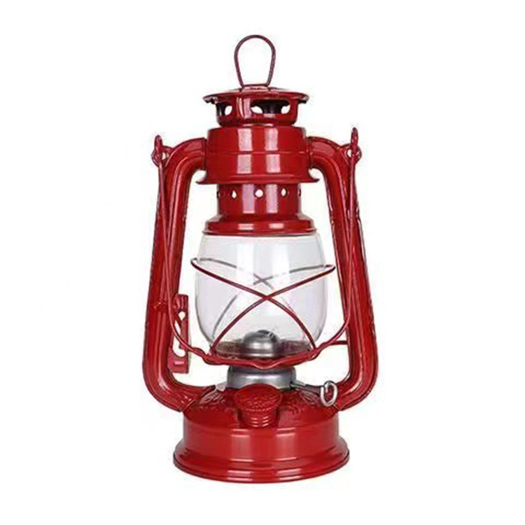 Retro Old-Fashioned Nostalgic Kerosene Lamps Iron Portable Tent Camping Light Lantern