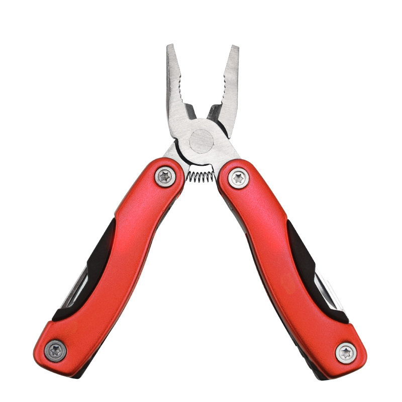 11 In 1 Hand Tool Sharp-nosed Peeling Pliers Outdoor Survival Special Tool Multi-function Wire Stripper Cutter Pliers