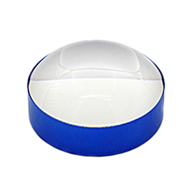 75mm 10X Optical Lens Desktop Acrylic Round Shape HD Paperweight Dome Magnifiers for Multipurpose