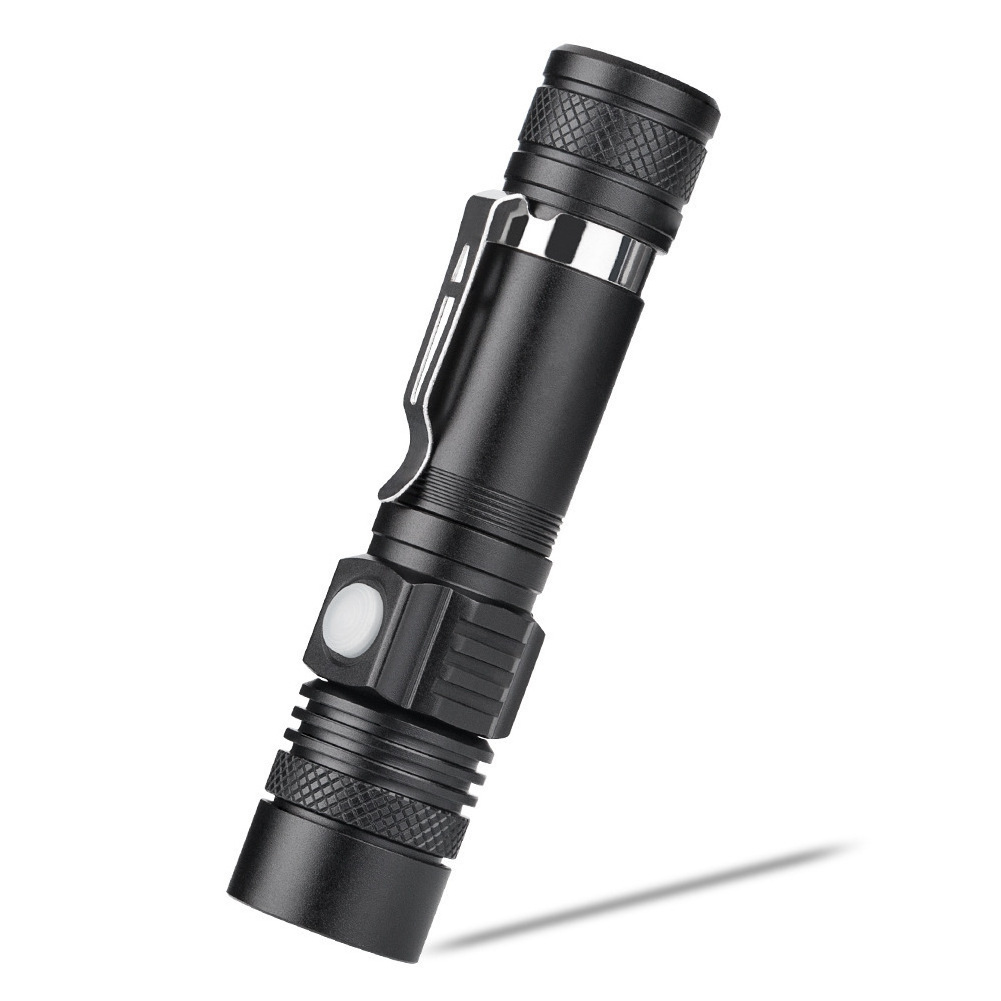 USB Rechargeable Tactical Flashlight  LED for Hiking Hunting Camping Emergency Outdoor Sport