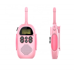 Kids 3 Mile Range Wireless Walkie Talkies Recharging Lanyard Design Toy Walkie Talkie