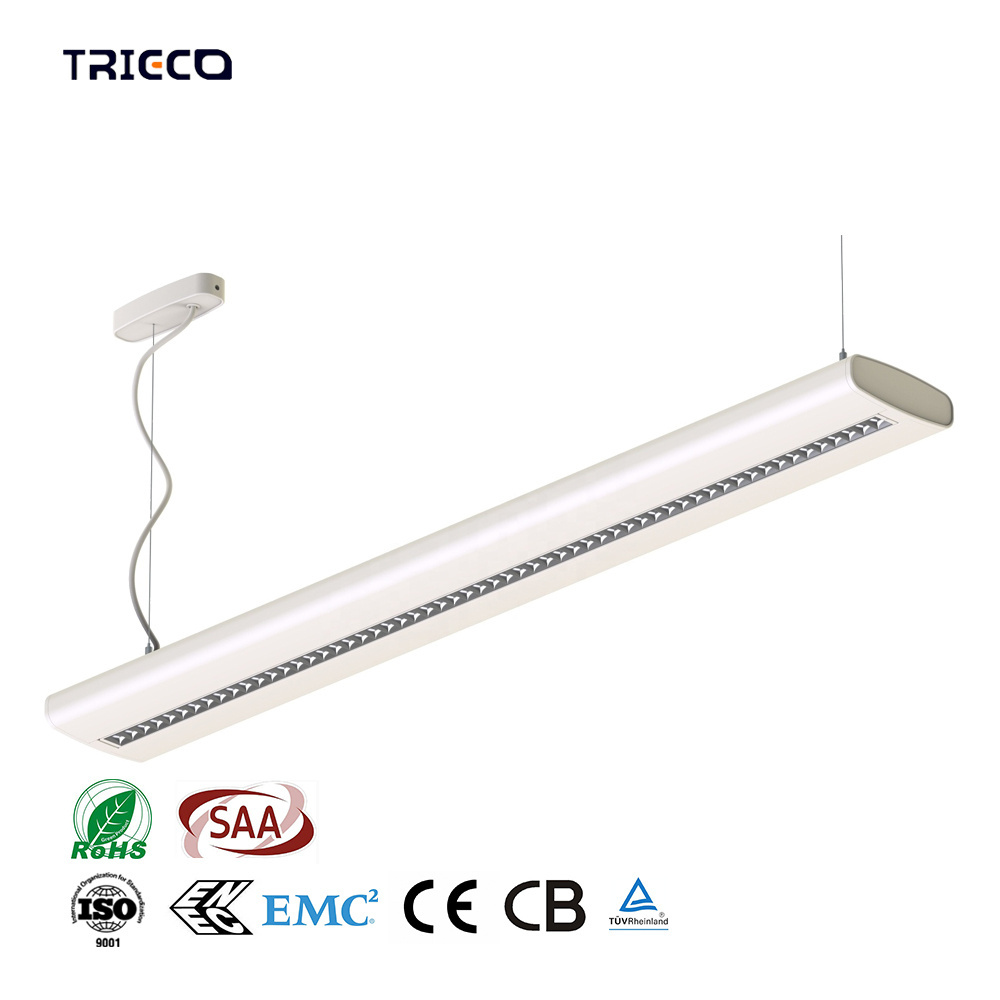 TRIECO High Quality Ceiling 4100K Garage 120Cm Pendant Light Modern Office Light Fixture