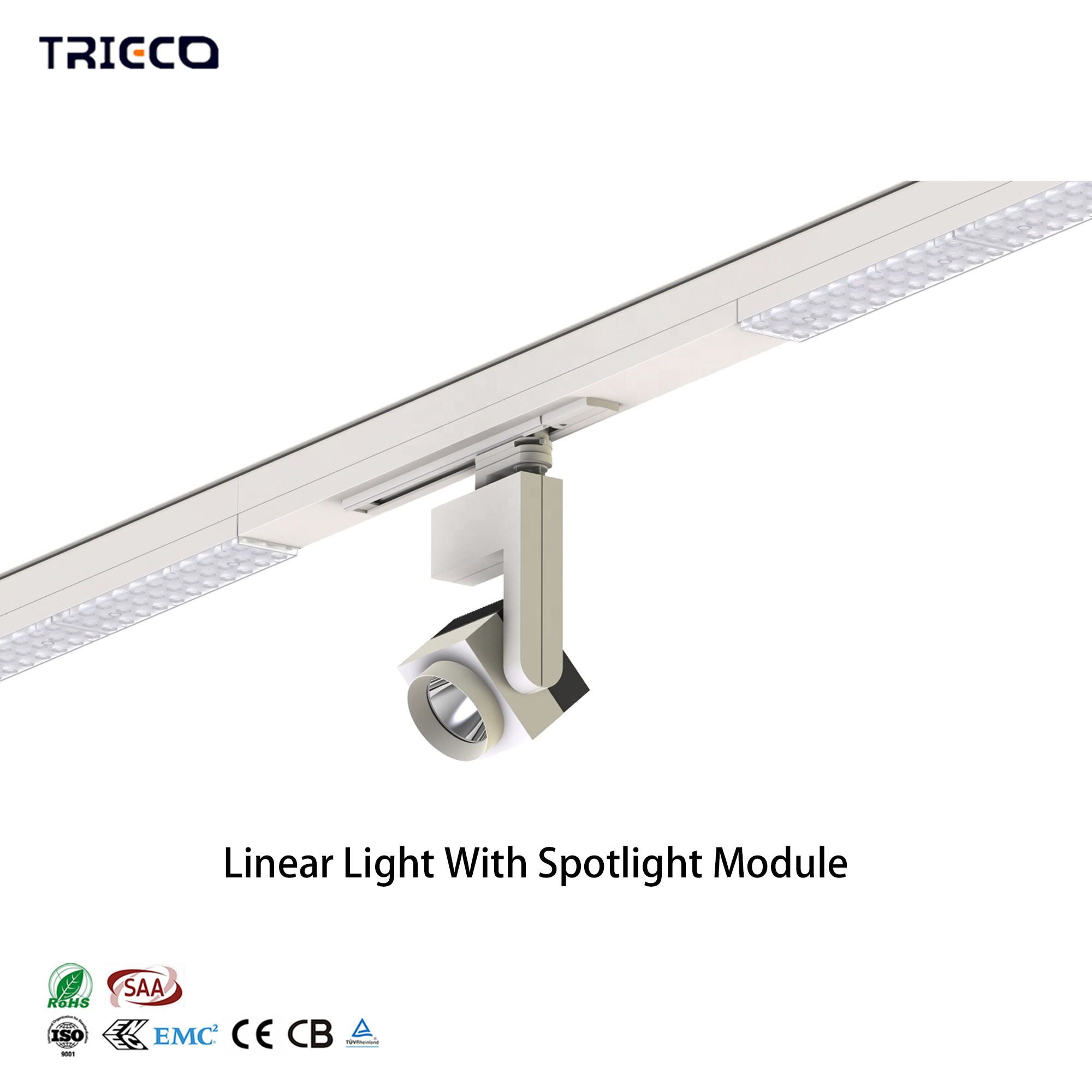 160LM/W Led Linear Light Are Energy-saving and Convenient Trunking System Linear LED Lamps