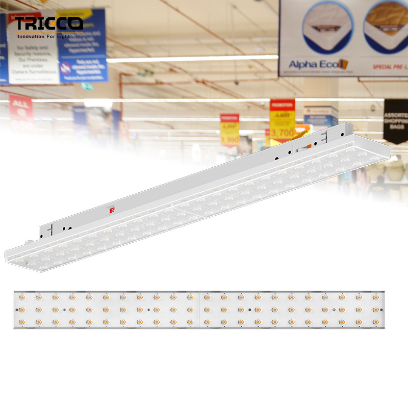 TRIECO 5 Year Warranty 230V AC 180lm/w Optional Beam Angle Track system Linear Light for Commercial Shop Project