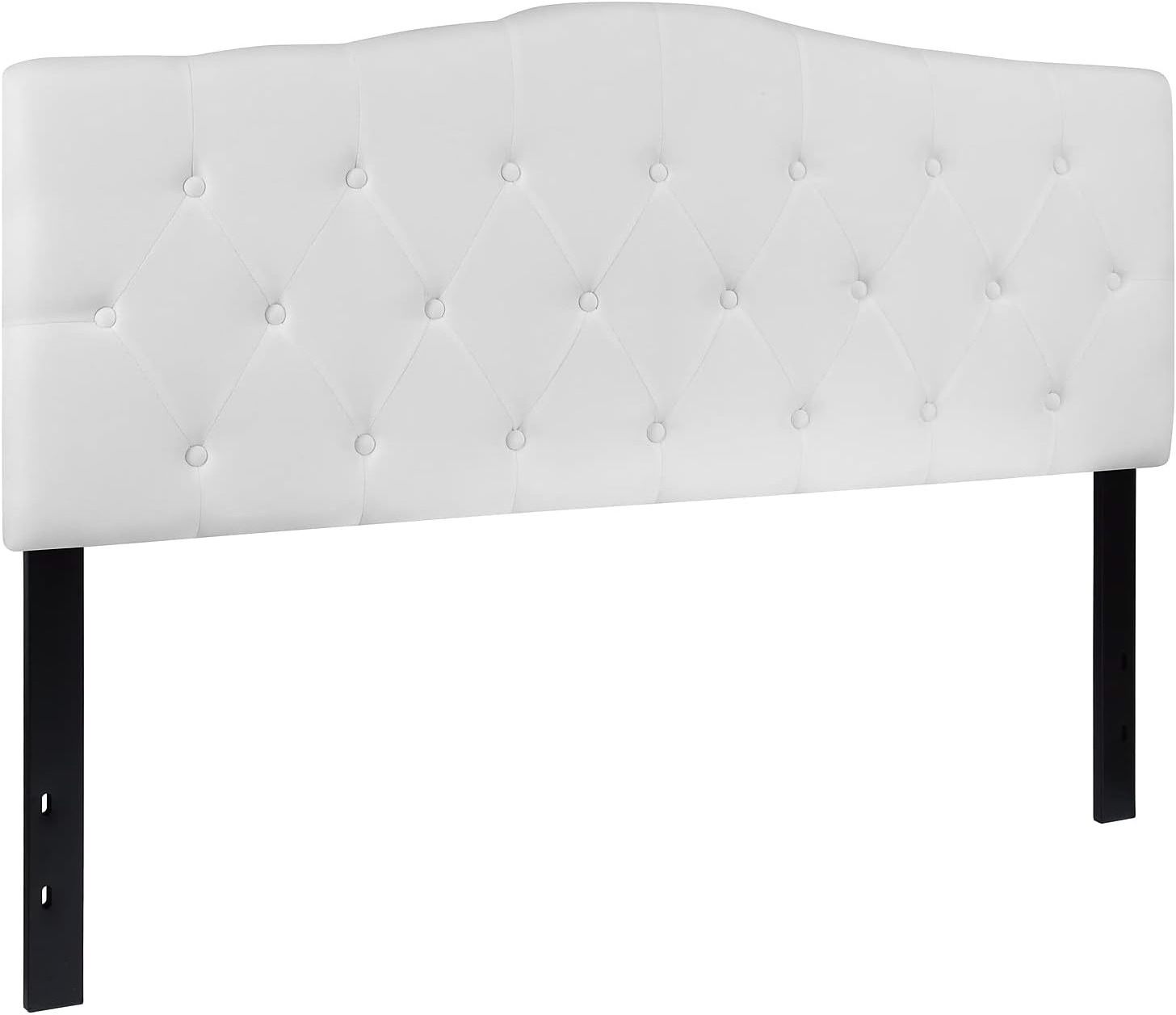 TRIHO HB-0147 American  standard Linen Diamond Shaped Tufted Upholstered Queen Size Headboard in Customized Fabric