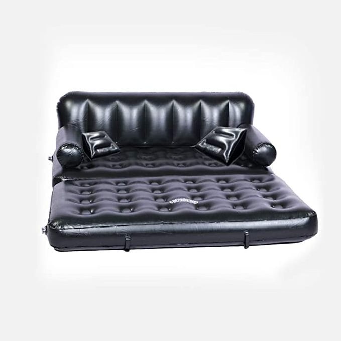 TRIHO S81810 Inflatable Furniture Waterproof Foldable Lounge Single Air Lazy Relaxing Chair Living Room Inflatable Sofa Chair So