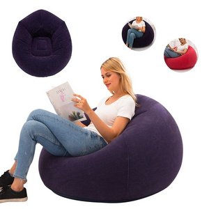 TRIHO S81803 Big Cozy Sofa Waterproof Inflatable Bean Bag Chairs Living Room Furniture Chairs Bean Bag Portable For Outdoor