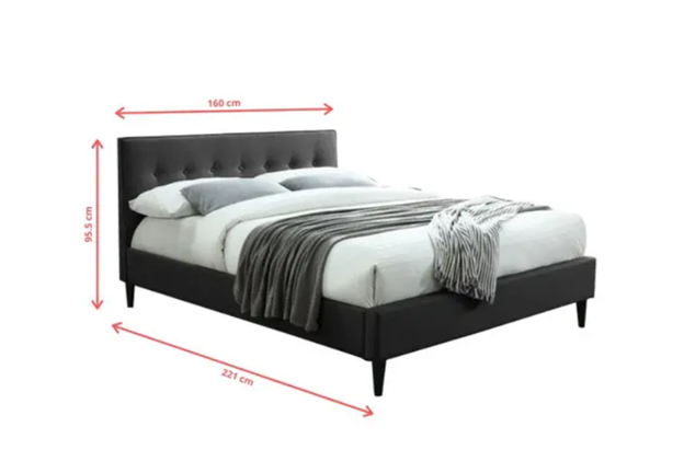 Free Sample Set Bedroom Furniture Manufacture Used Double Modern Gas Lift Girl Style Queen Size Leather Bed