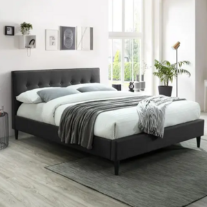 Free Sample Set Bedroom Furniture Manufacture Used Double Modern Gas Lift Girl Style Queen Size Leather Bed