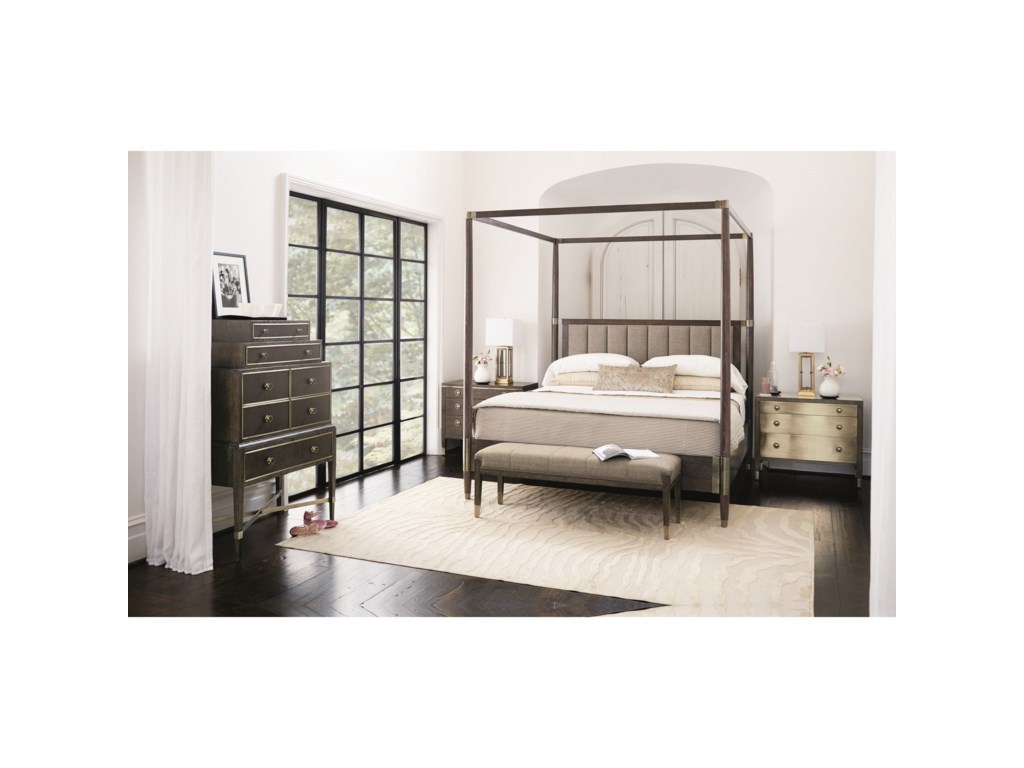 Yaqi 2021 Factory Price Modern Design Acrylic Transparent Canopy Bed Frame Lucite Bedroom Hotel Bed