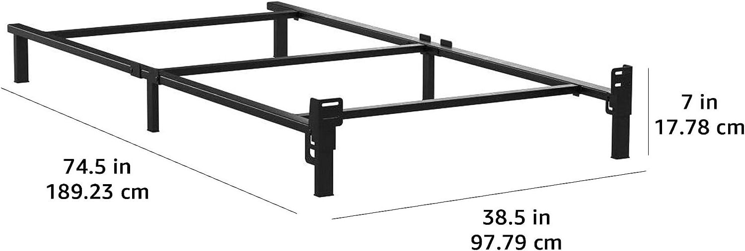 TRIHO THF-1181 Vietnam Factory Price Steel Platform Bed With Strong Support Slat Foundation Steel bed frame