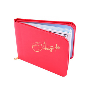 Custom Printing  Autograph book with outside  box