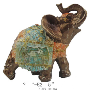 Wholesale New Style Home decoration polyresin elephant figurines