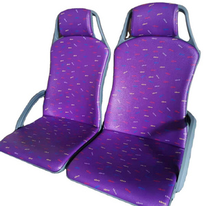 New Design Luxury Injected High Back Plastic Bus Seat With Cushion