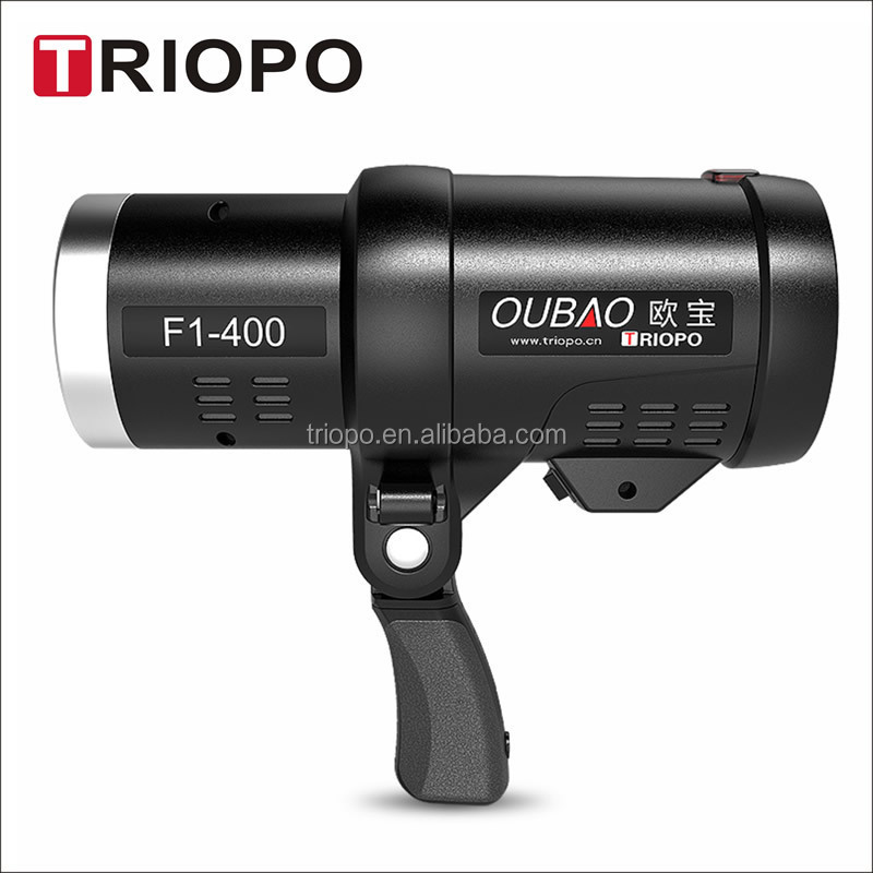 TRIOPO F1-400W 2.4G HSS(i-TTL and E-TTL) Outdoor Flash  Light , with 2.4G Wireless