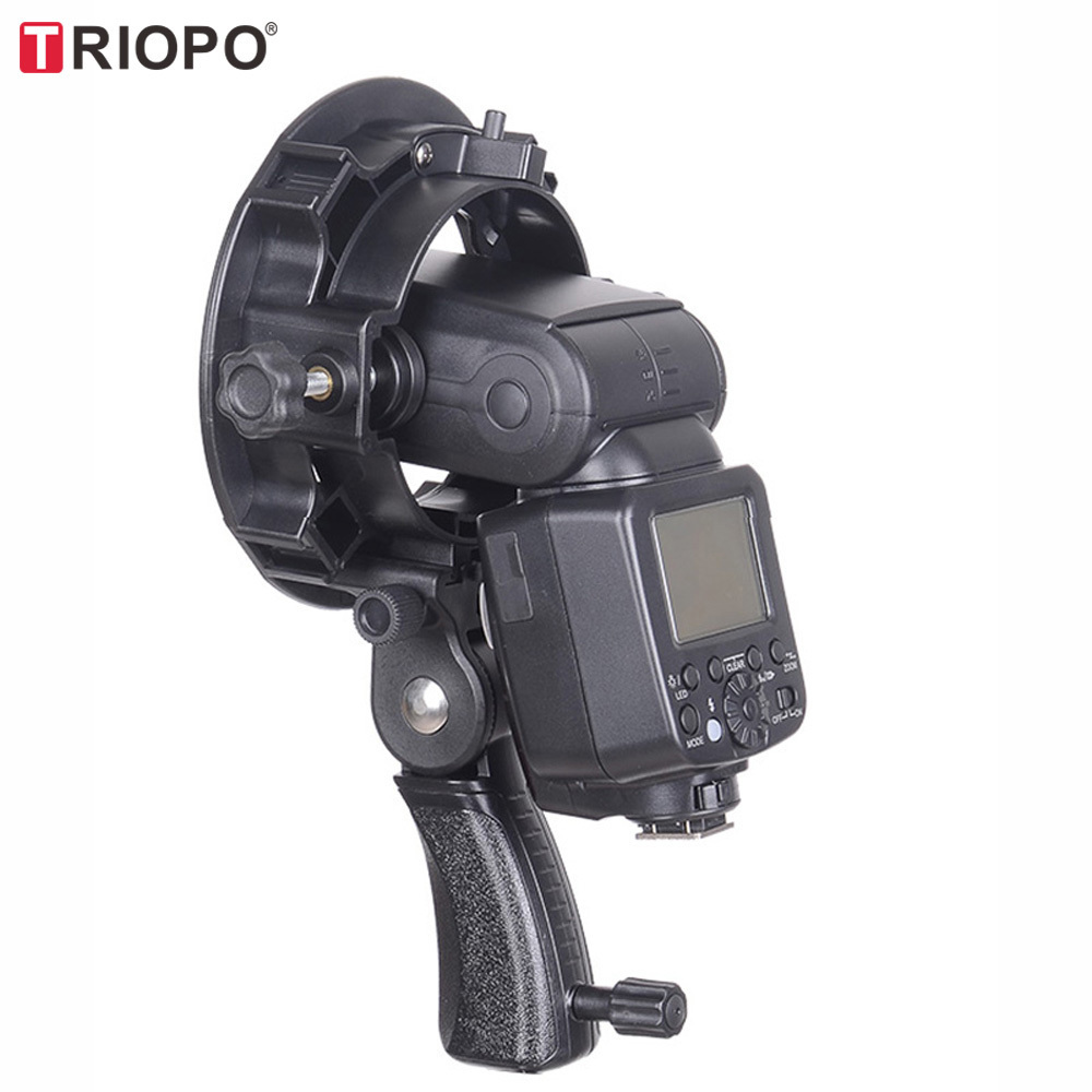 Professional flash Swivel Umbrella Adapter and Light Stand Bracket Tripod Adapter