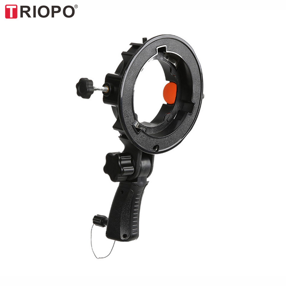 Professional flash Swivel Umbrella Adapter and Light Stand Bracket Tripod Adapter