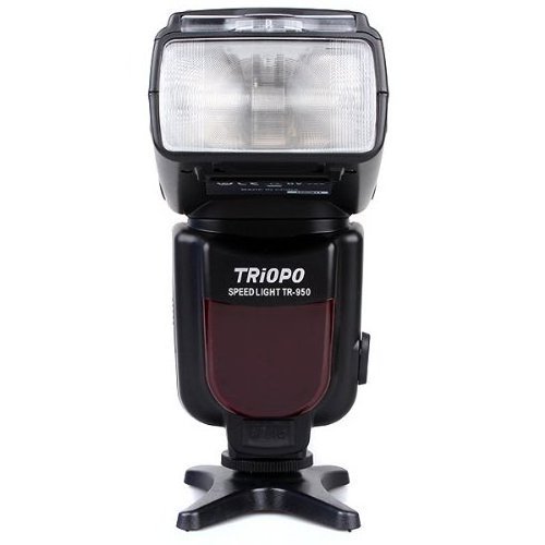 TRIOPO TR-950 Manual Universal Mount Slave Flash Speedlite for camera  D7100 D7000 D5100 D3100 D800 D600 D90 D80 D60 D3000 D5000