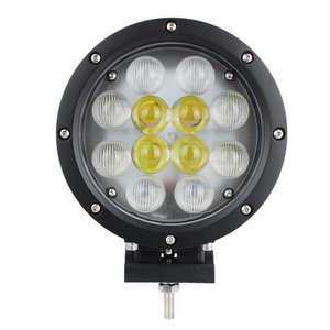 12v 7" LED Flood Truck Power 60w Spotlight 12 volt LED Lights Motorcycles 12-30V Light 60 Watt Work Light for Motorcycle